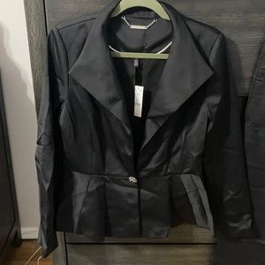 White House Black Market Peplum Blazer